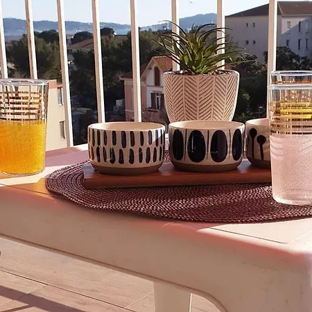 Le Doux Voyage T3, Vue Mer, Wi Fi, Parking Gratuit Toulon